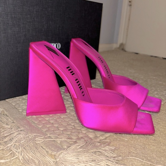 The Attico Devon Mule Pink - Picture 2 of 12